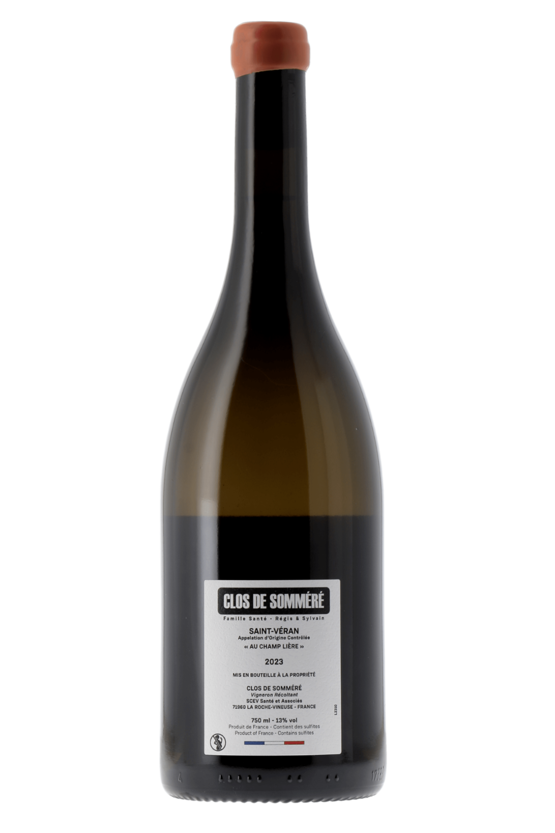 Saint-Véran Au Champ Lière Clos de Somméré 2023 - frontbs