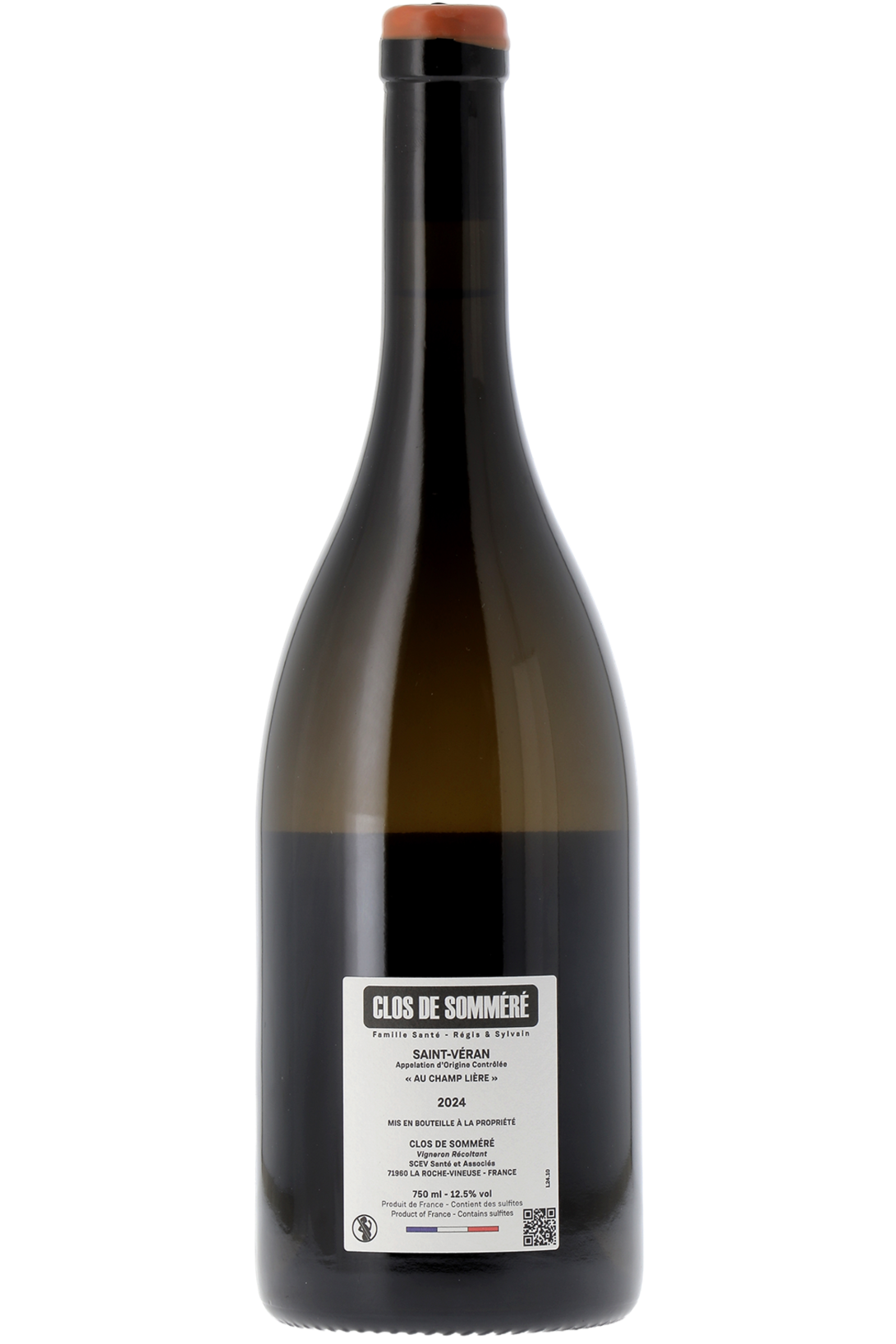 Saint-Véran Au Champ Lière Clos de Somméré 2024 - frontbs