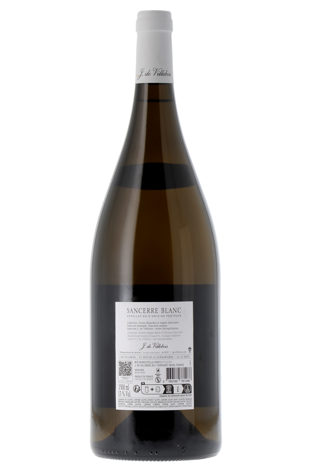 Sancerre J. de Villebois 2025 150cl - frontbs