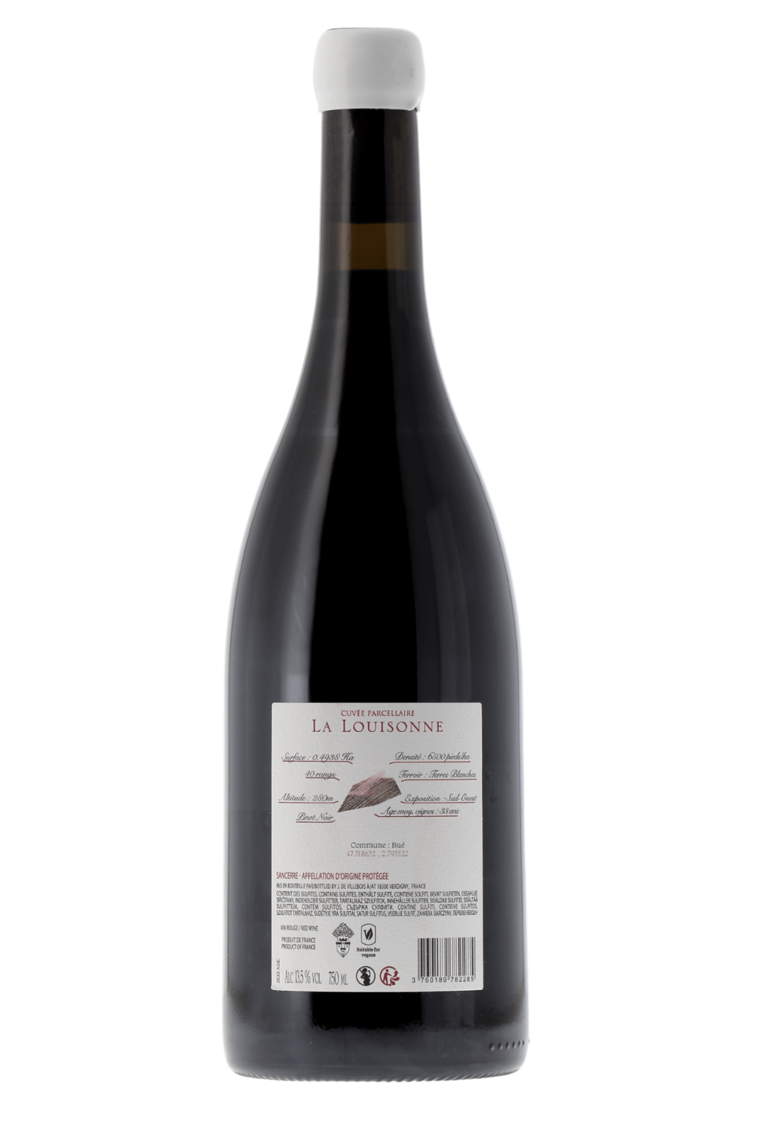 Sancerre La Louisonne J. de Villebois 2023 - frontbs