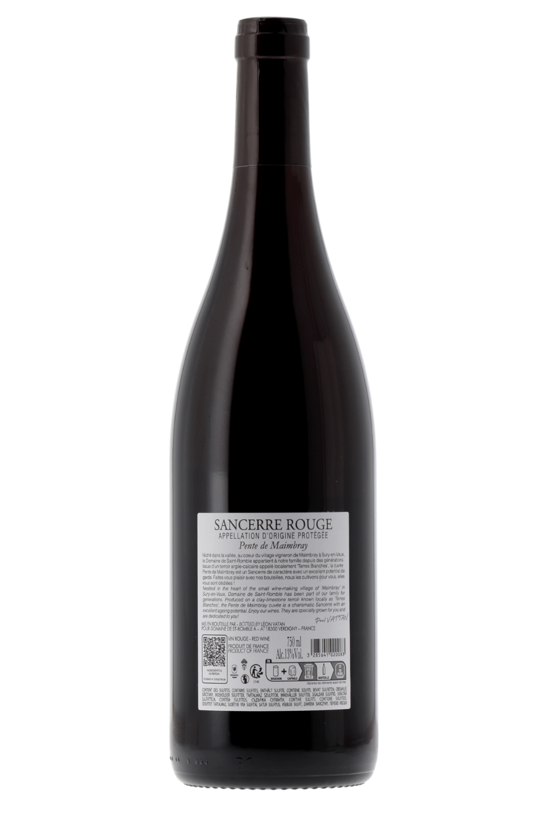Sancerre Pente de Maimbray Domaine St Romble 2023 - frontbs
