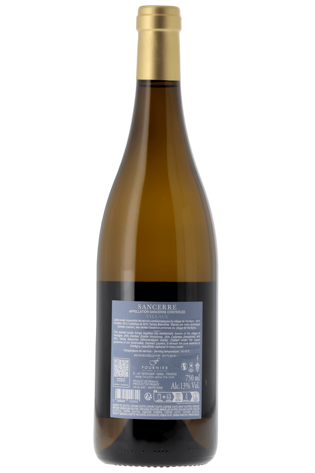 Sancerre Village de Verdigny Fournier Père et Fils 2025 - frontbs