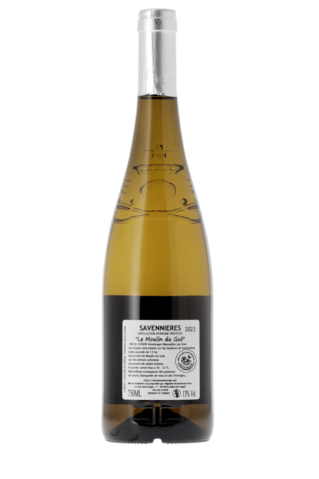 Savennières Le Moulin du Gué Domaine des Forges 2023 - frontbs