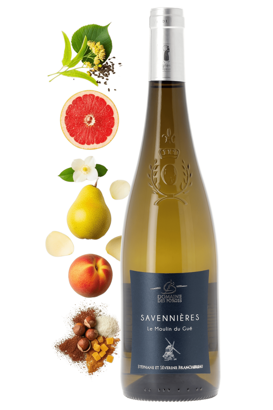 Savennières Le Moulin du Gué Domaine des Forges 2023 - frontbs