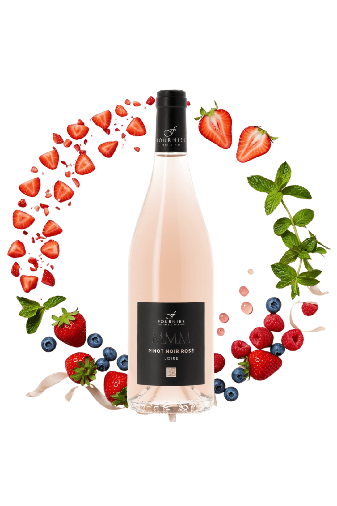 Val de Loire MMM rosé Pinot noir Fournier Père et Fils 2024 - frontbs