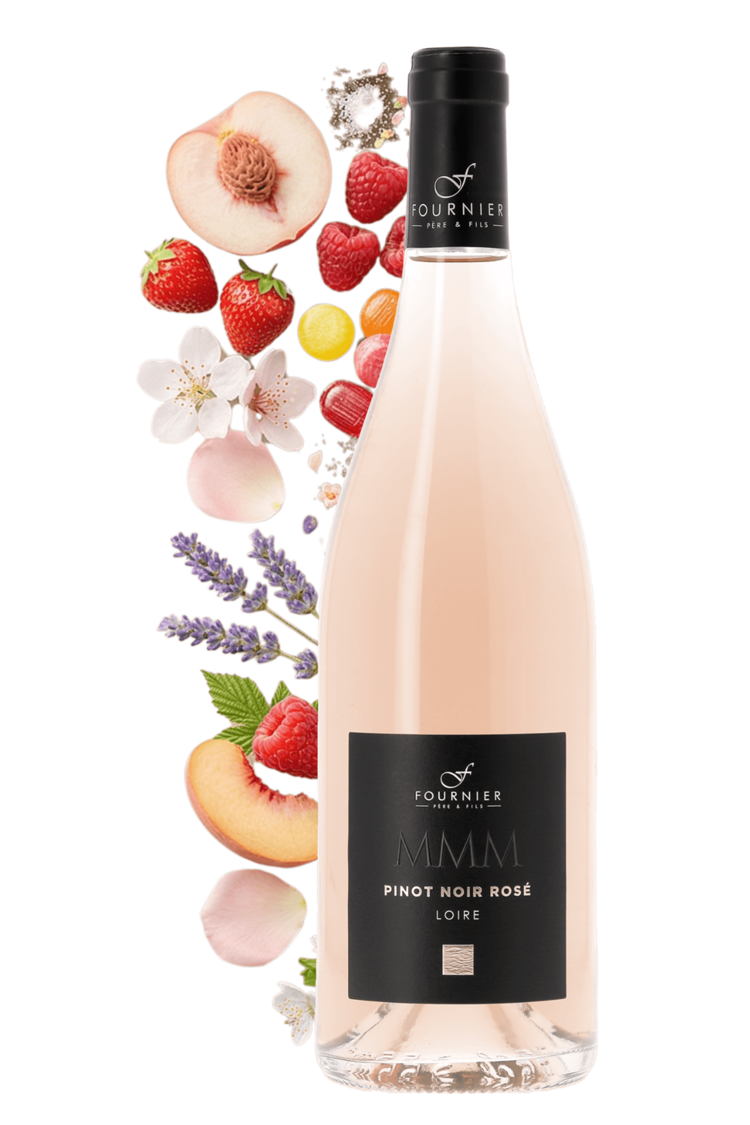 Val de Loire MMM rosé Pinot noir Fournier Père et Fils 2025 - frontbs