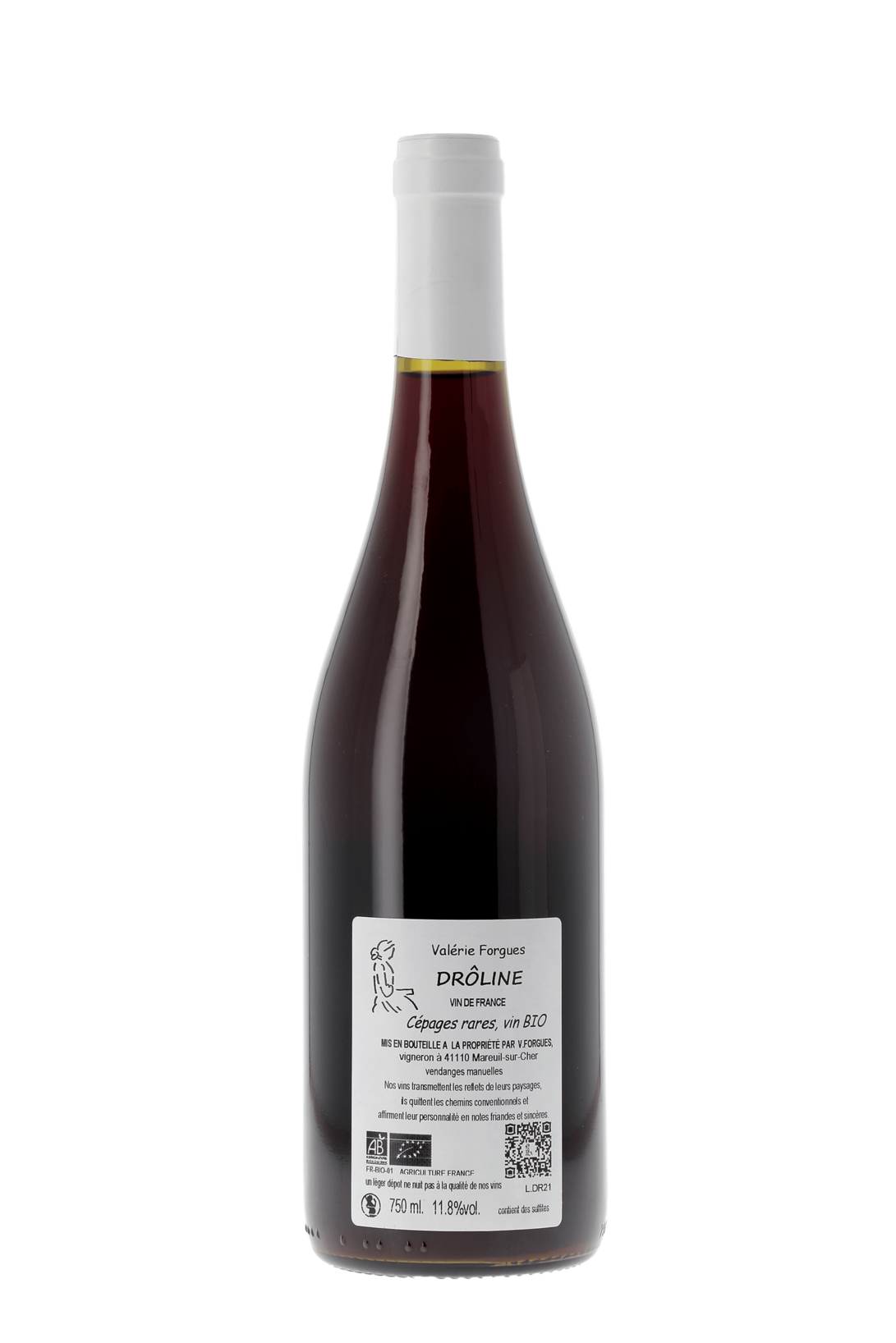 Vin de France Drôline Domaine de la Méchinière 2021 - frontbs