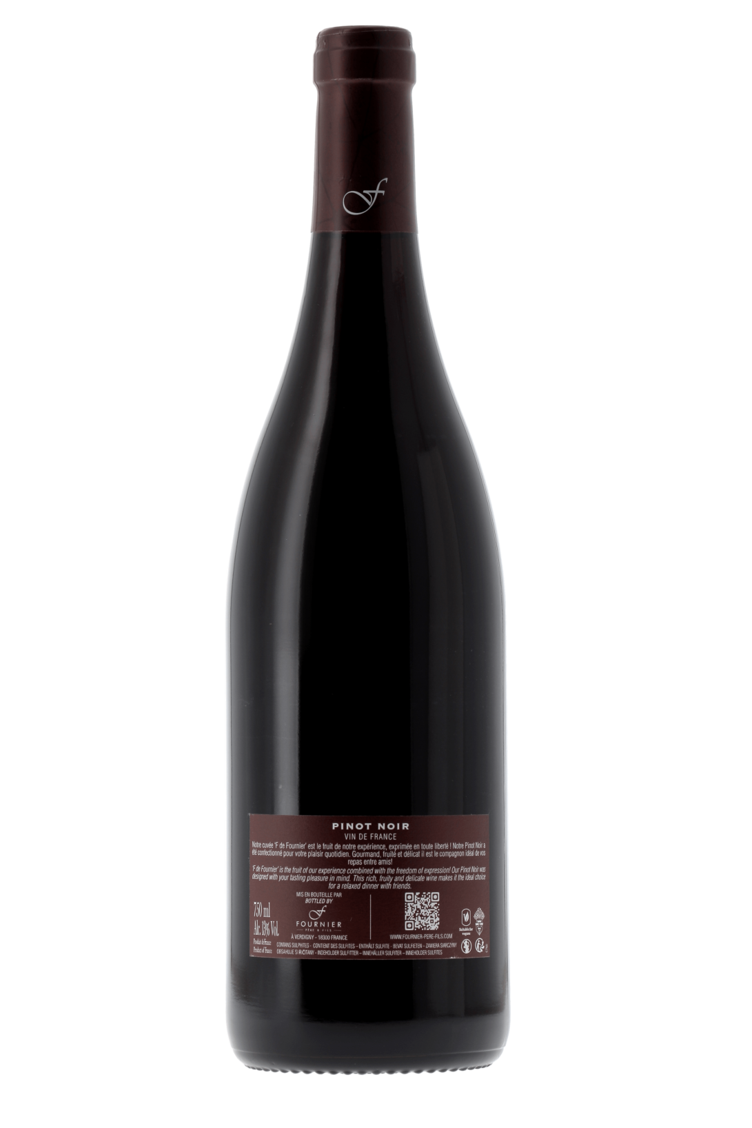 Vin de France F Pinot Noir Fournier Père et Fils 2025 - frontbs