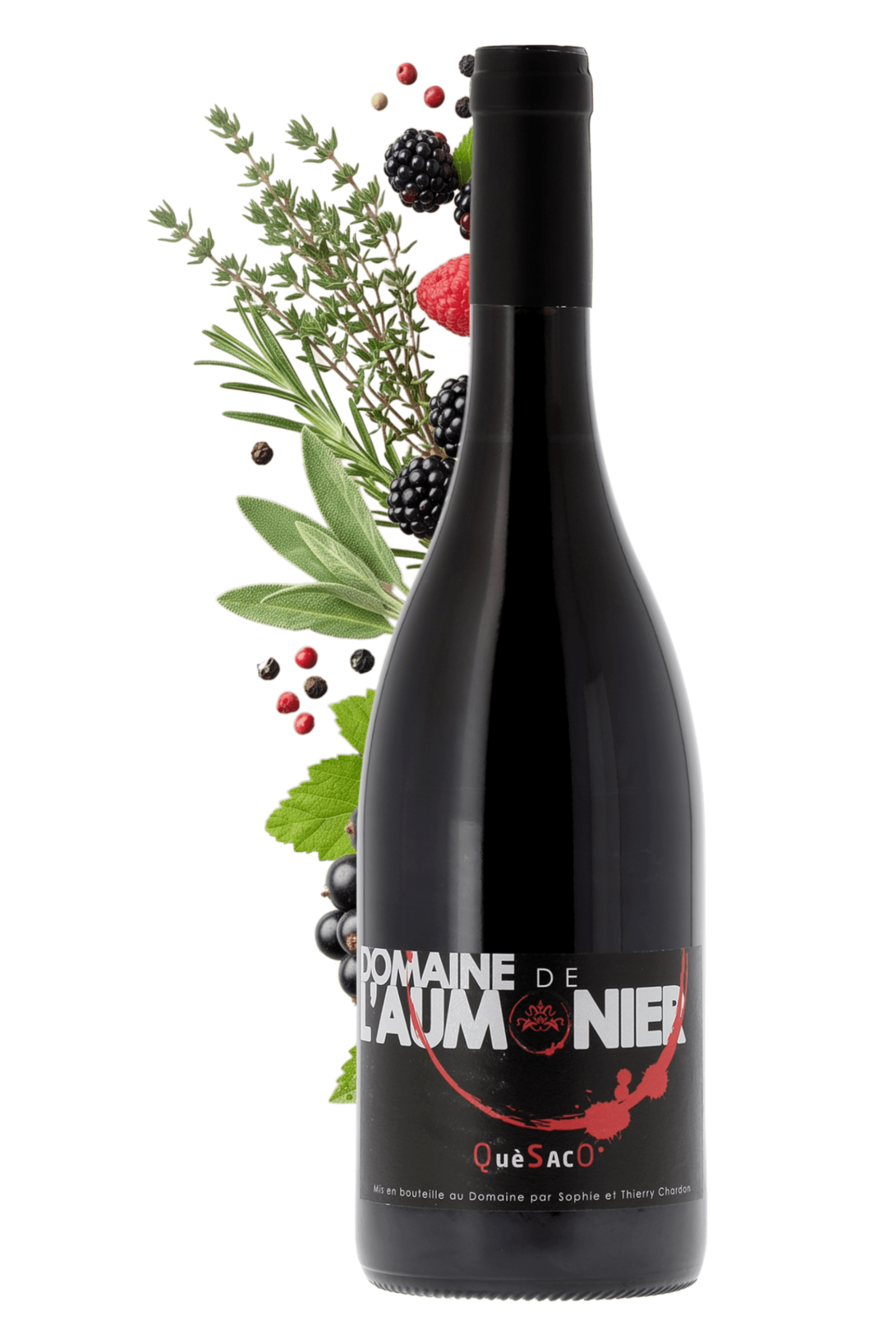 Vin de France Quèsaco Domaine de l'Aumonier 2024 - frontbs
