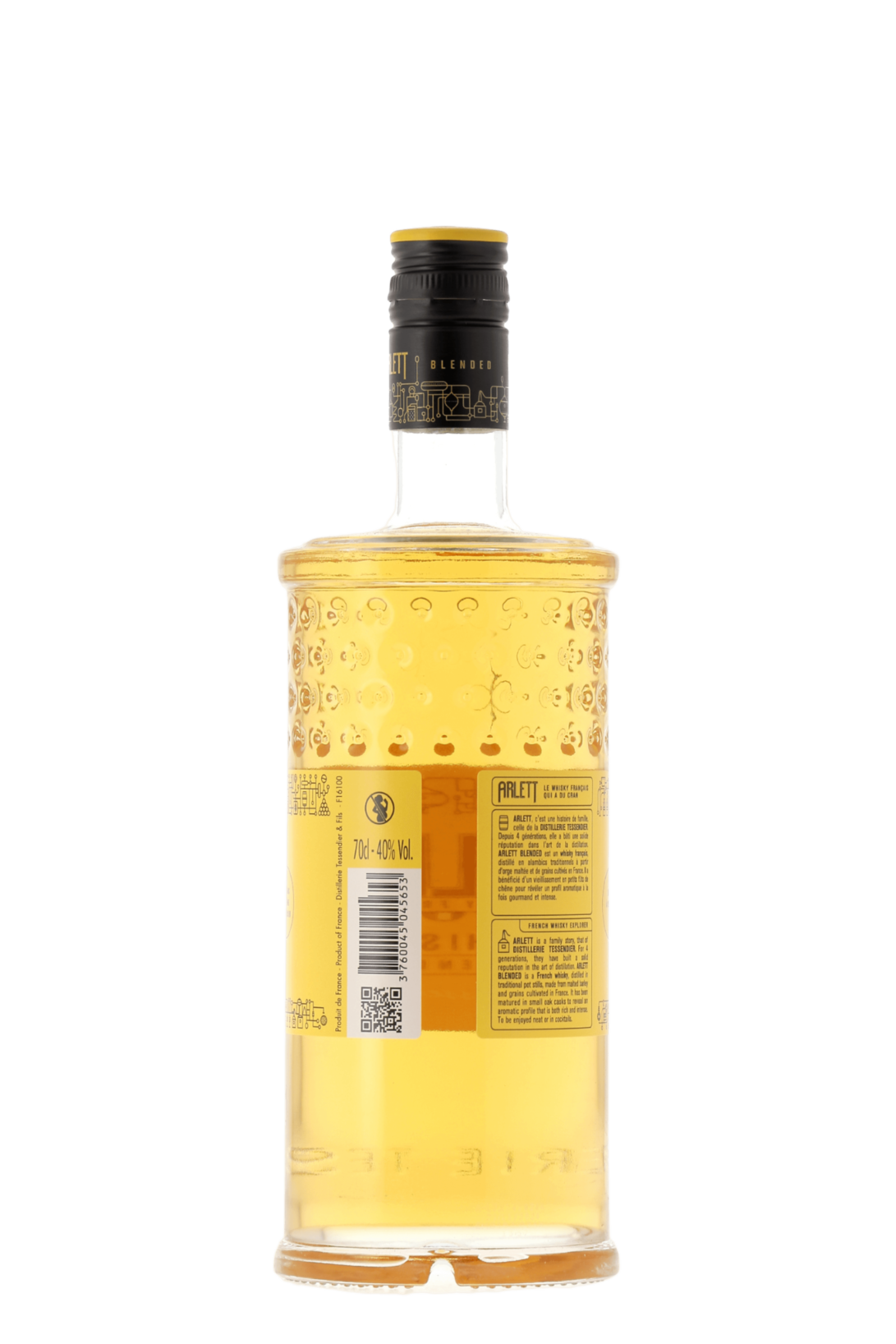 WHISKY Arlett Blended - Distillerie Tessendier & Fils - frontbs