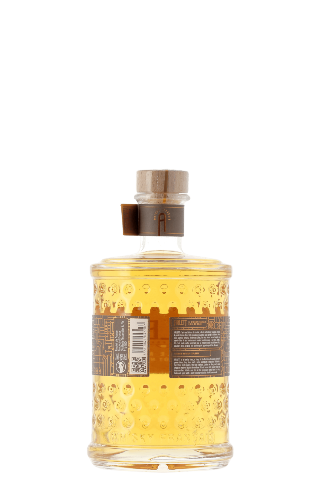 Whisky Arlett Single Malt Mizunara - Distillerie Tessendier & Fils - frontbs