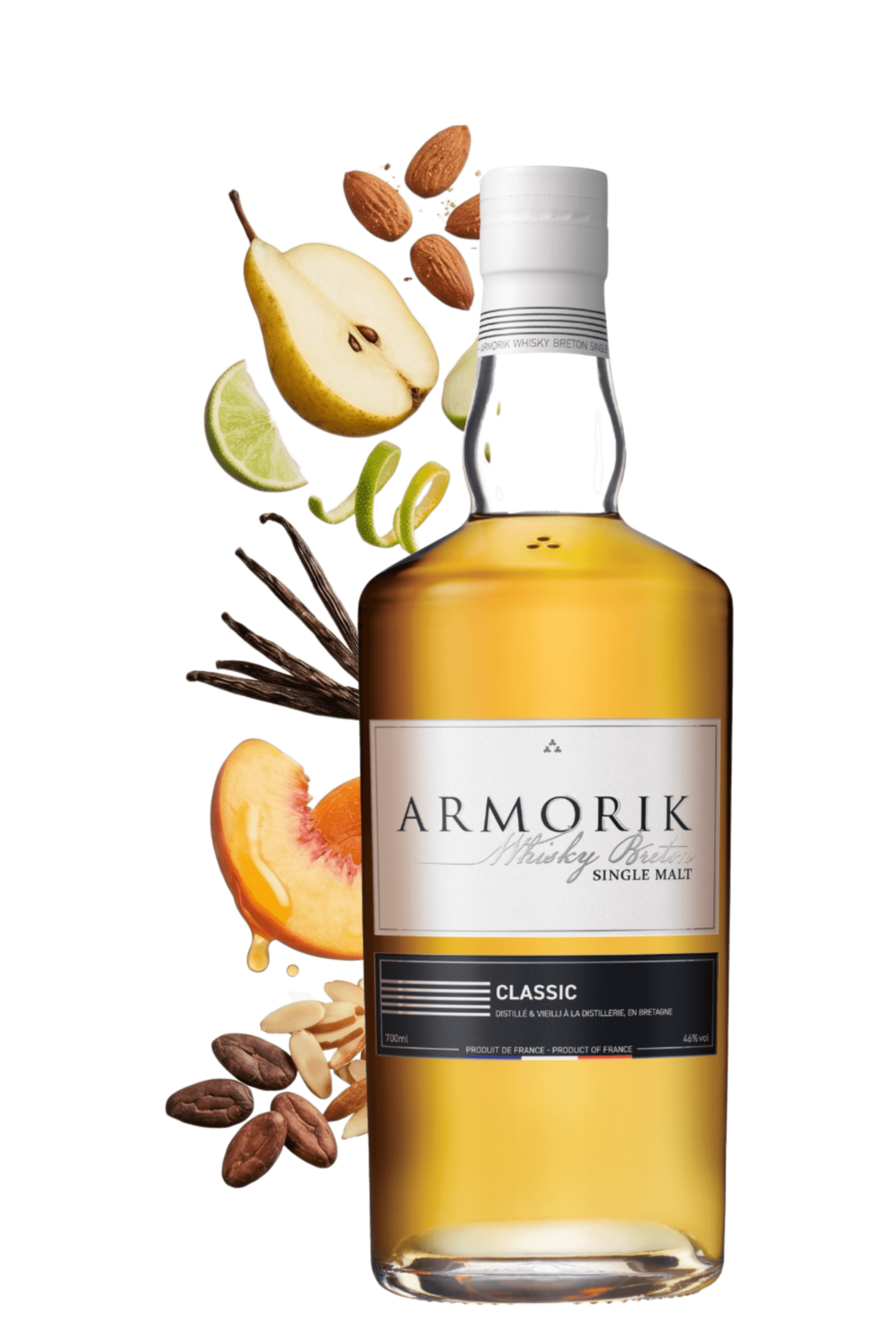WHISKY Armorik Cuvée 'Classic Bio' - Distillerie Warenghem - frontbs