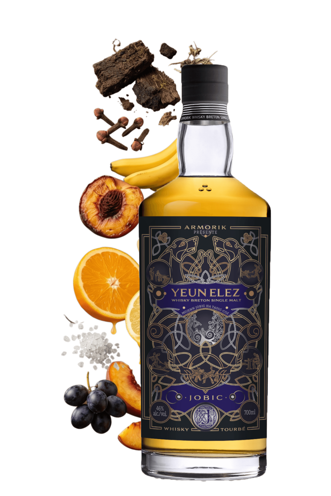 WHISKY Armorik Cuvée 'Yeun Elez Jobic' - Distillerie Warenghem - frontbs