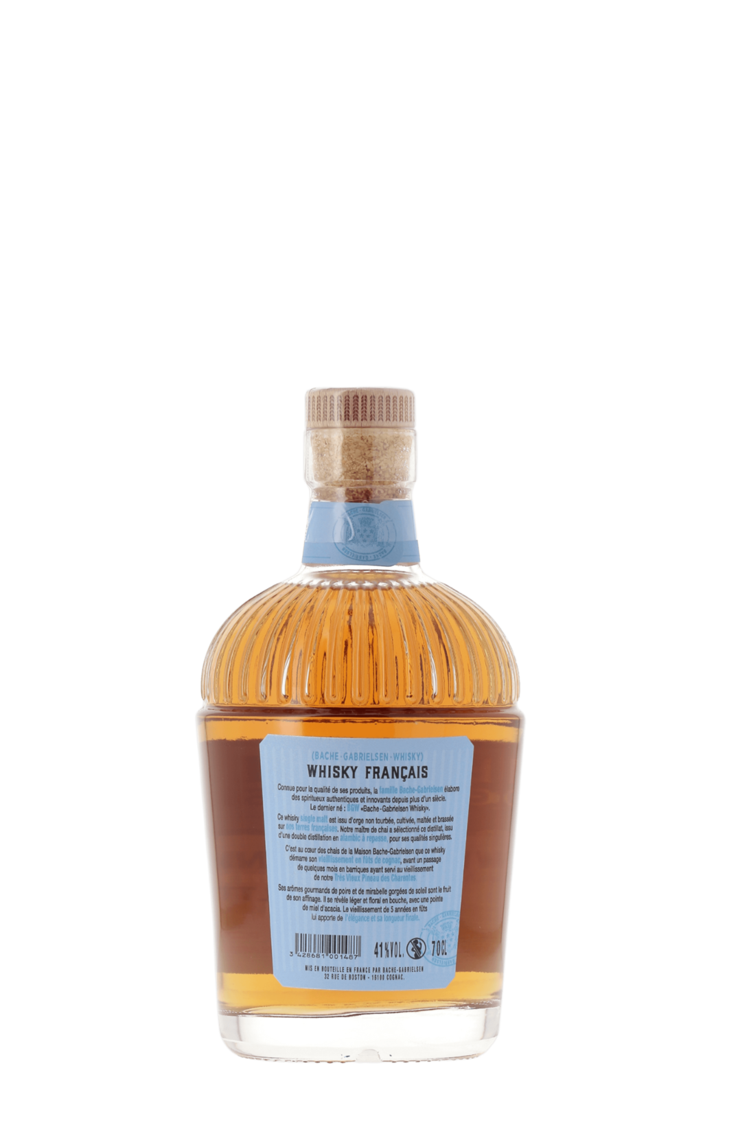 Whisky Bache Gabrielsen 70cl - frontbs