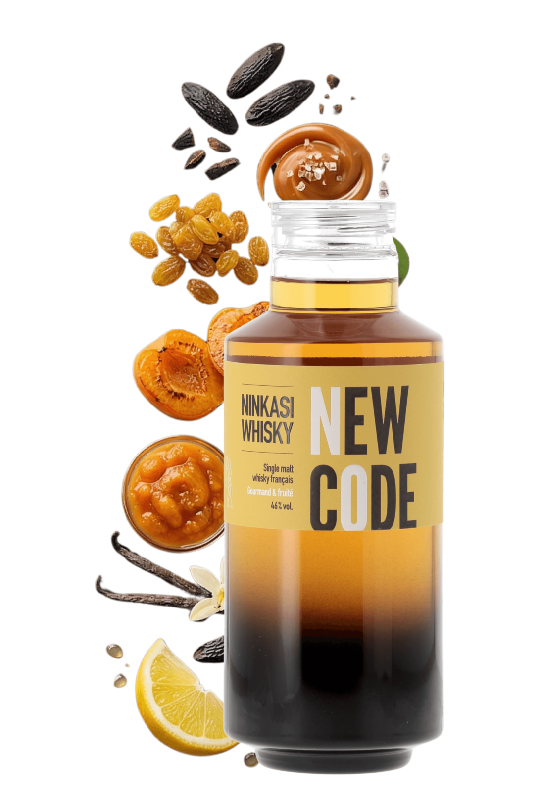 Whisky New Code Ninkasi 70cl - frontbs