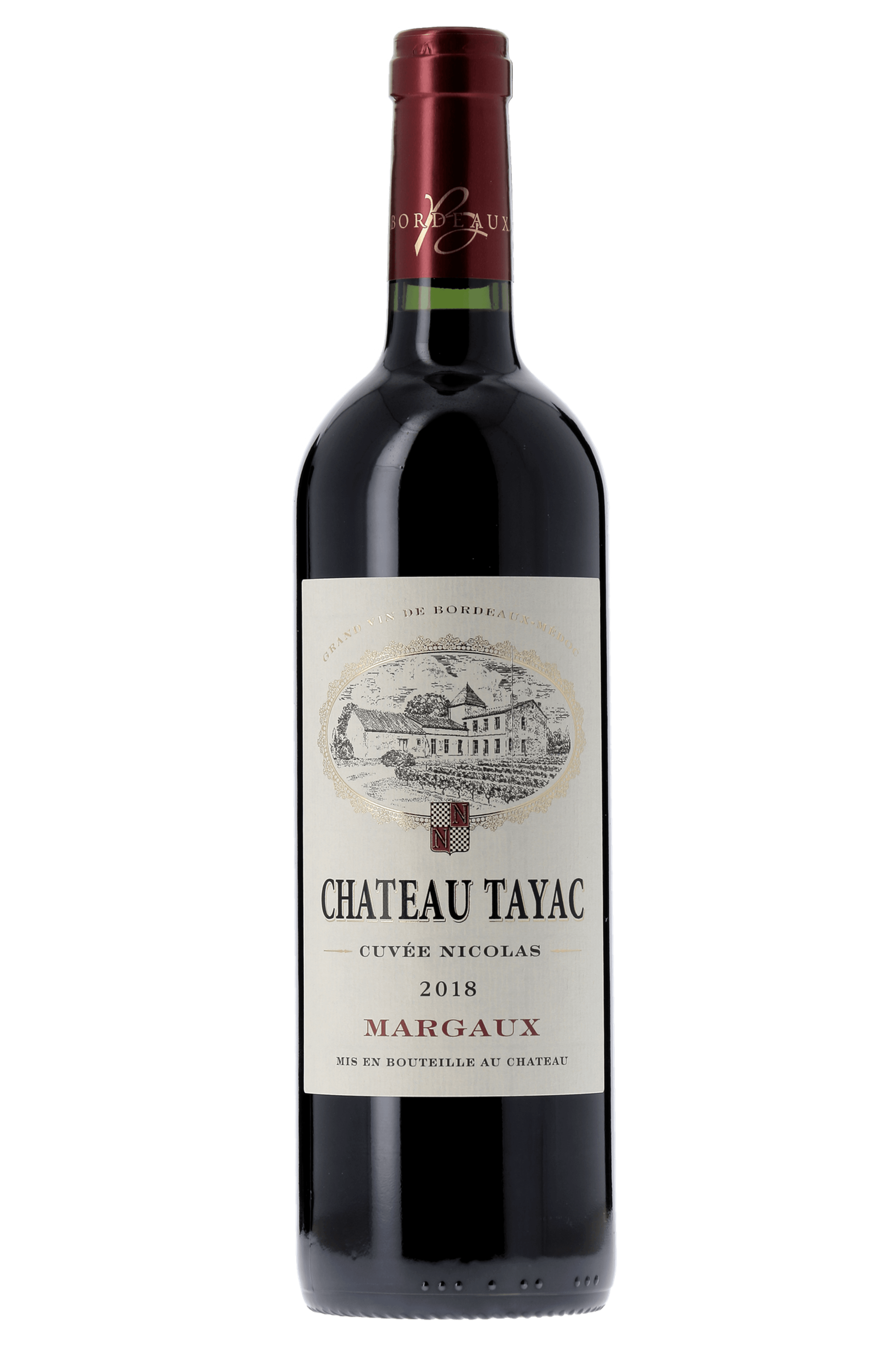 Margaux Cuvée Nicolas Château Tayac 2018 - Trésors de Bacchus